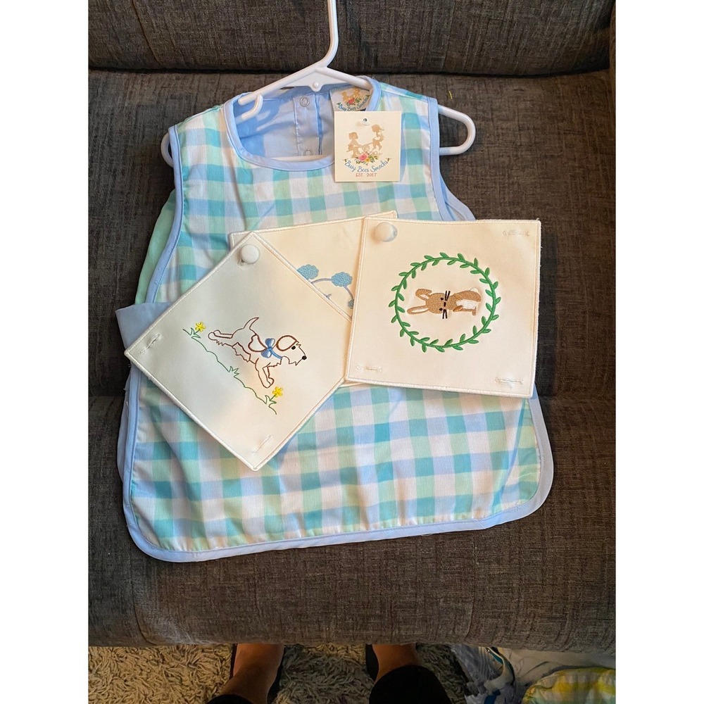 Boys apron reversible outfit